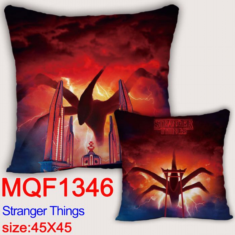 Stranger Things double-sided full color pillow dragon ball 45X45CM MQF1346