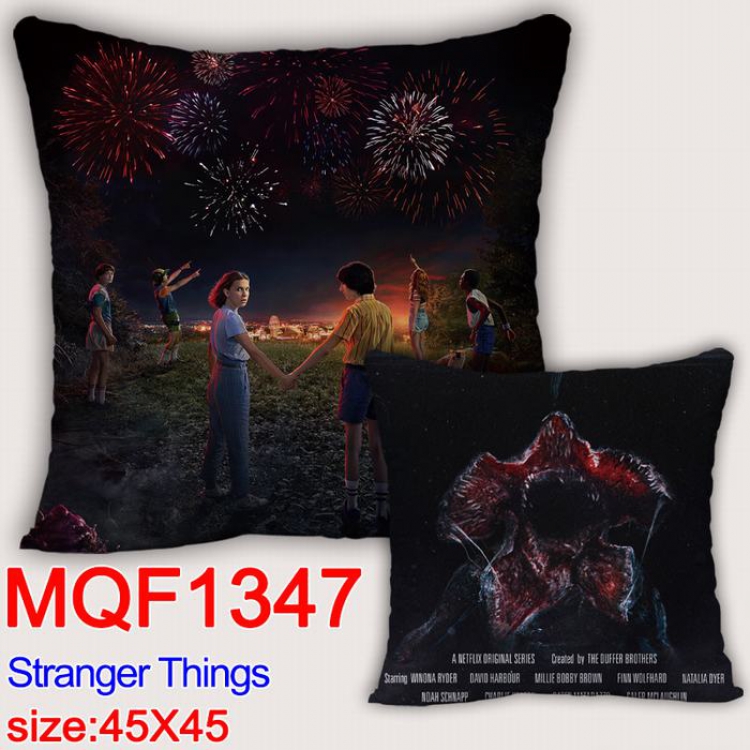 Stranger Things double-sided full color pillow dragon ball 45X45CM MQF1347