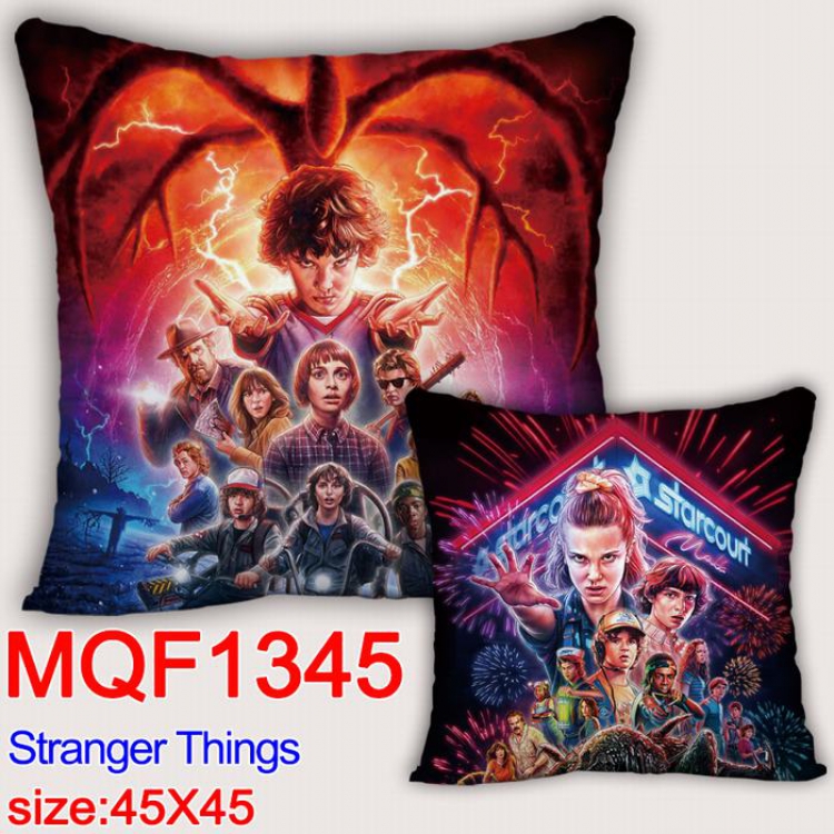 Stranger Things double-sided full color pillow dragon ball 45X45CM MQF1345