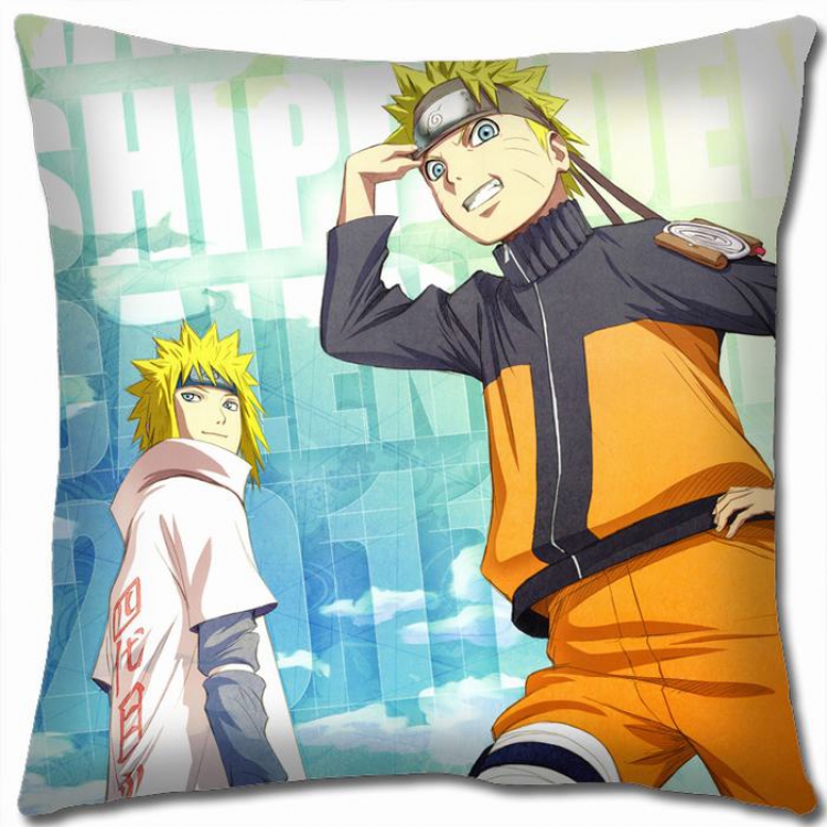 Naruto Double-sided full color Pillow Cushion 45X45CM H7-189 NO FILLING