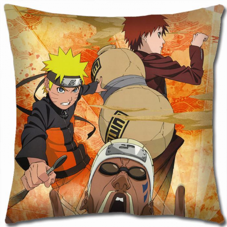 Naruto Double-sided full color Pillow Cushion 45X45CM H7-190 NO FILLING