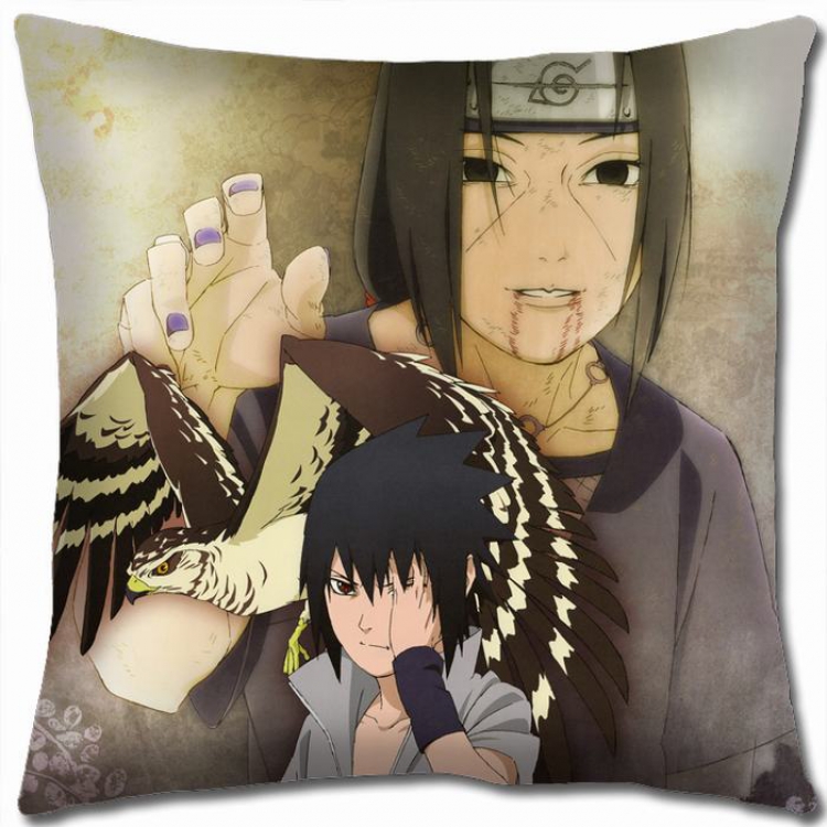 Naruto Double-sided full color Pillow Cushion 45X45CM H7-193 NO FILLING