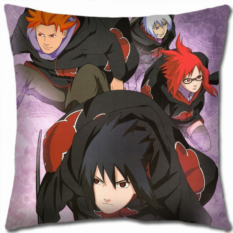 Naruto Double-sided full color Pillow Cushion 45X45CM H7-192 NO FILLING