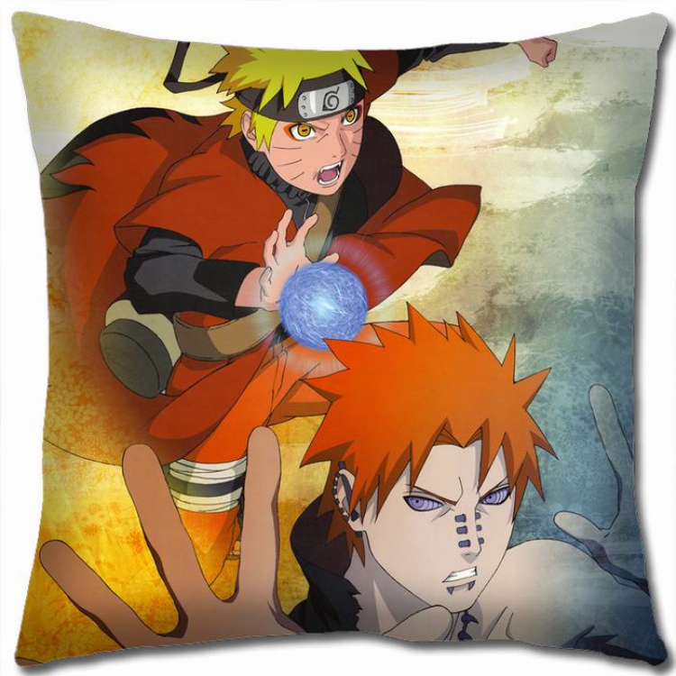 Naruto Double-sided full color Pillow Cushion 45X45CM H7-194 NO FILLING