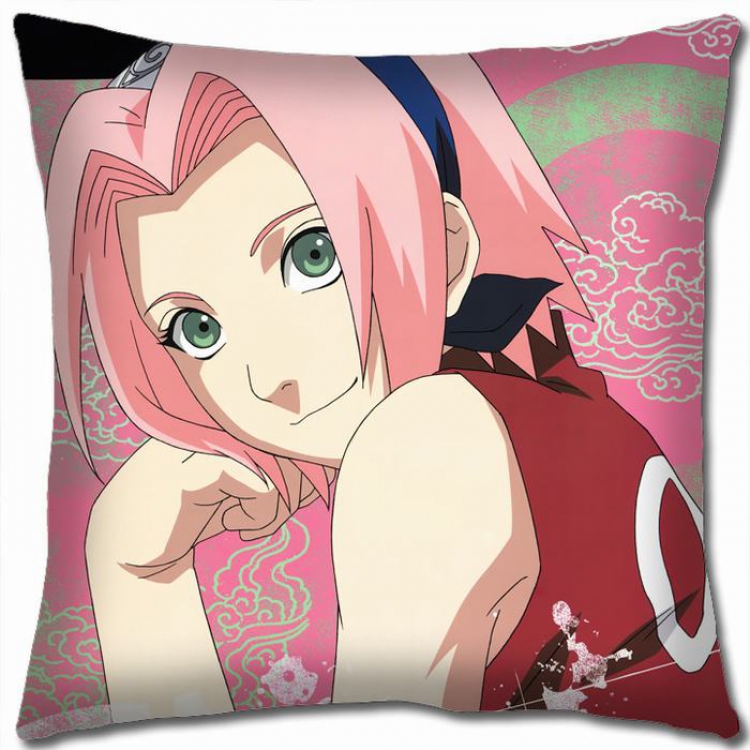 Naruto Double-sided full color Pillow Cushion 45X45CM H7-196 NO FILLING