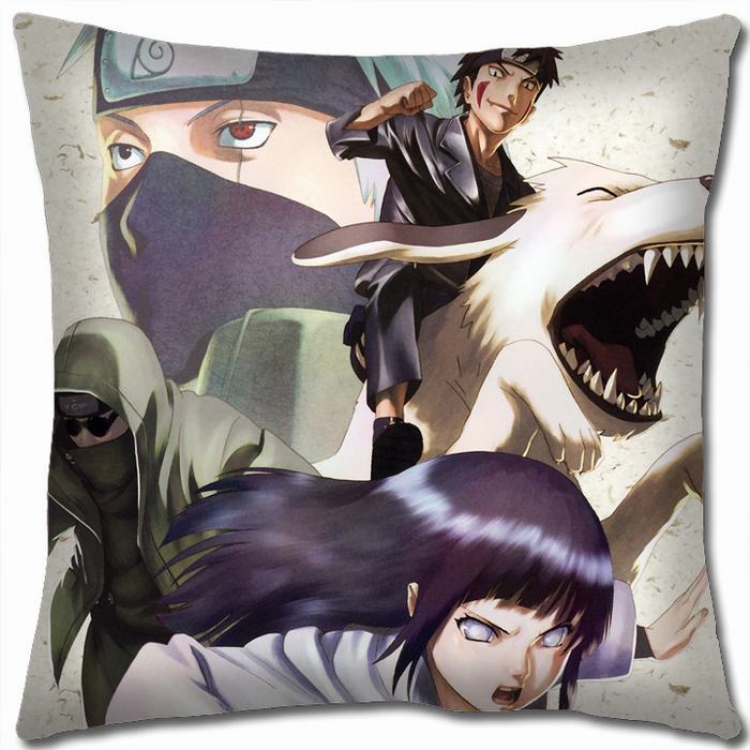 Naruto Double-sided full color Pillow Cushion 45X45CM H7-205 NO FILLING