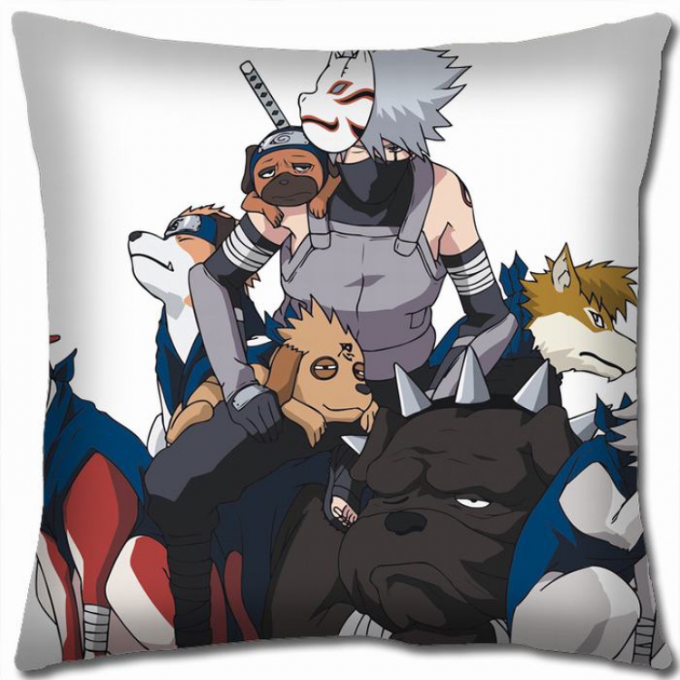 Naruto Double-sided full color Pillow Cushion 45X45CM H7-213 NO FILLING