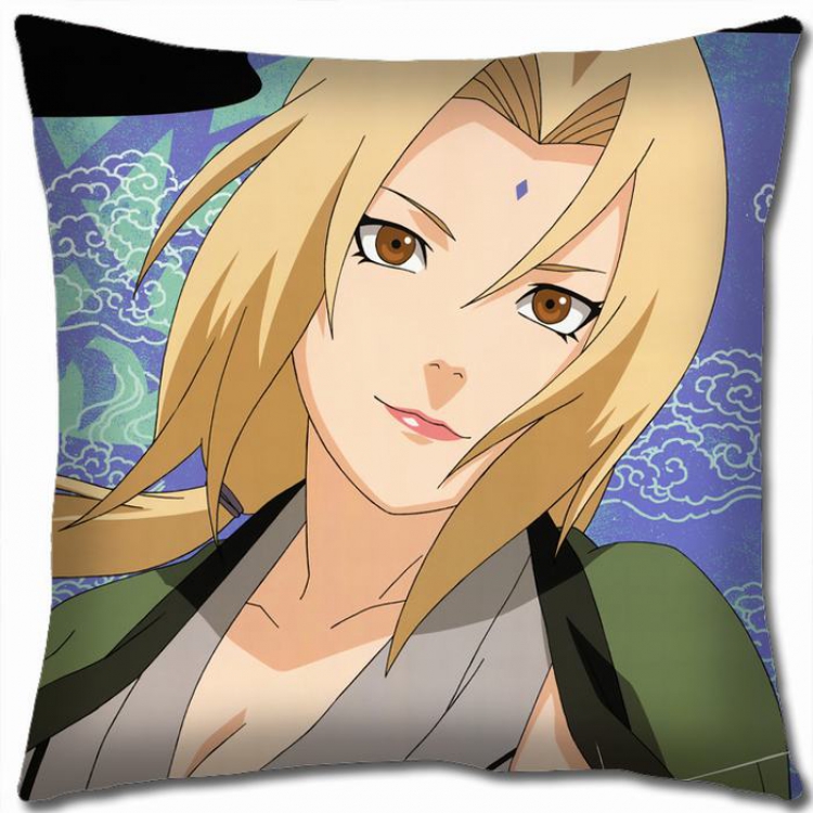 Naruto Double-sided full color Pillow Cushion 45X45CM H7-214 NO FILLING