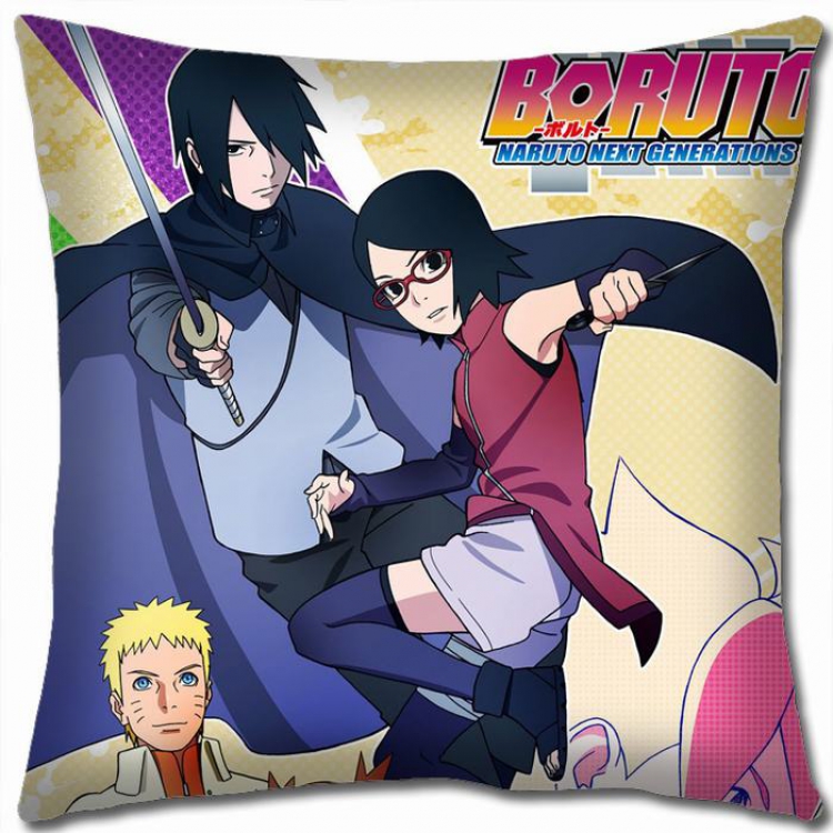 Naruto Double-sided full color Pillow Cushion 45X45CM H7-227 NO FILLING