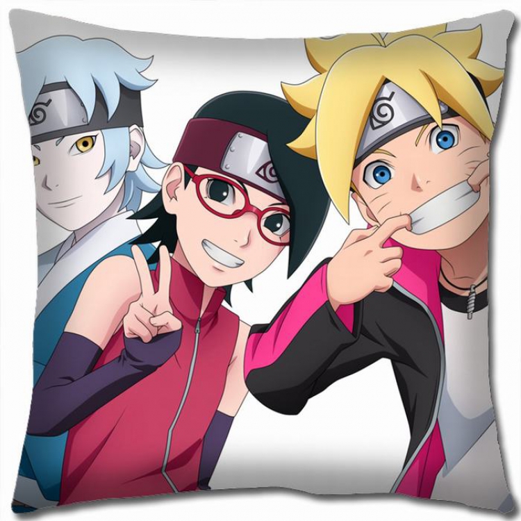 Naruto Double-sided full color Pillow Cushion 45X45CM H7-231 NO FILLING