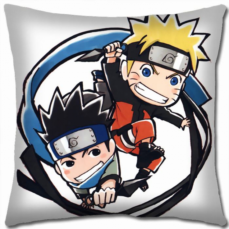 Naruto Double-sided full color Pillow Cushion 45X45CM H7-238A NO FILLING