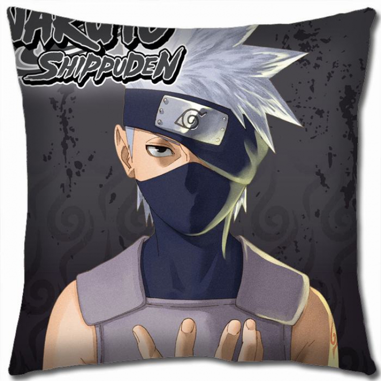 Naruto Double-sided full color Pillow Cushion 45X45CM H7-243 NO FILLING