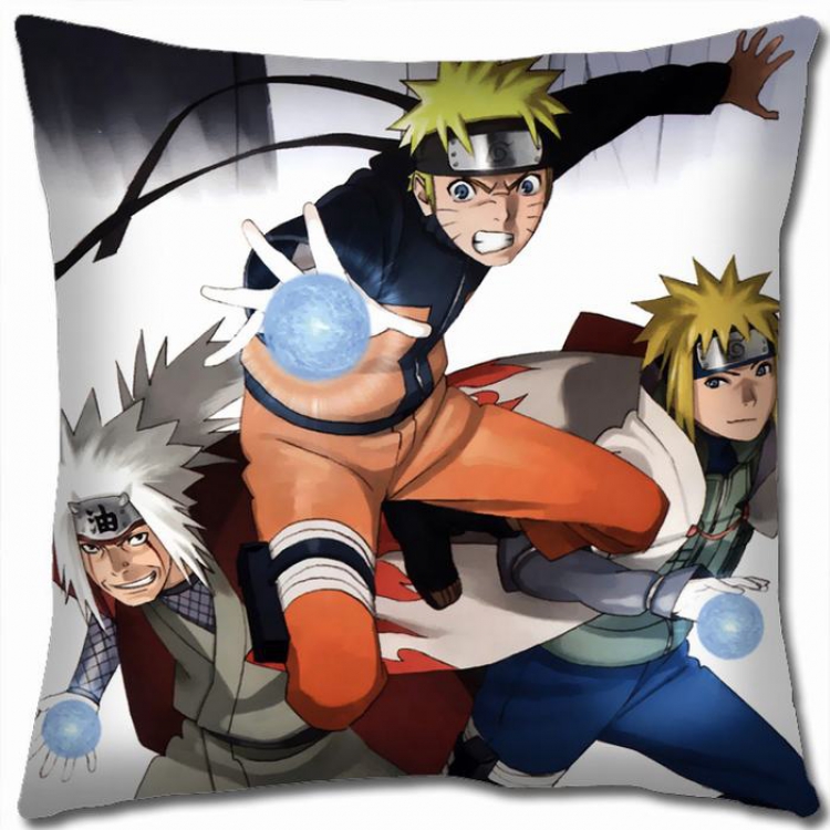 Naruto Double-sided full color Pillow Cushion 45X45CM H7-240B NO FILLING