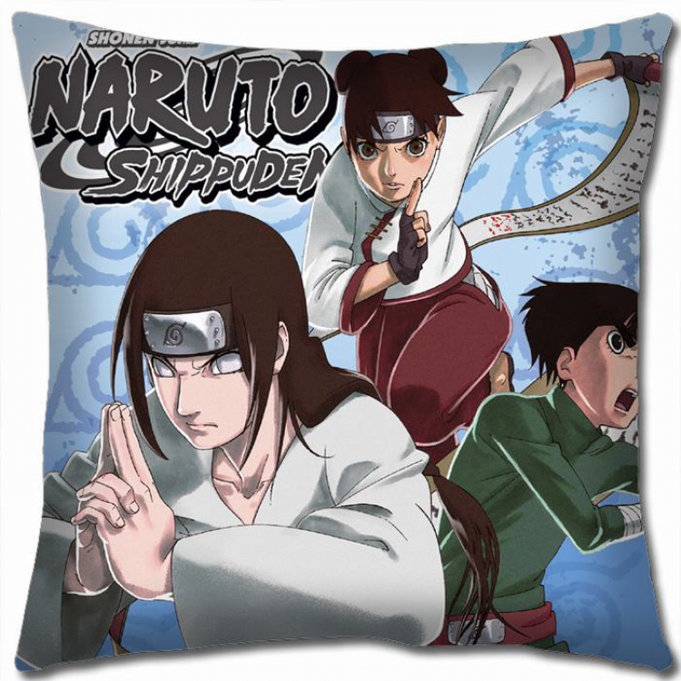 Naruto Double-sided full color Pillow Cushion 45X45CM H7-247 NO FILLING