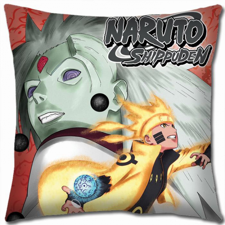 Naruto Double-sided full color Pillow Cushion 45X45CM H7-246 NO FILLING