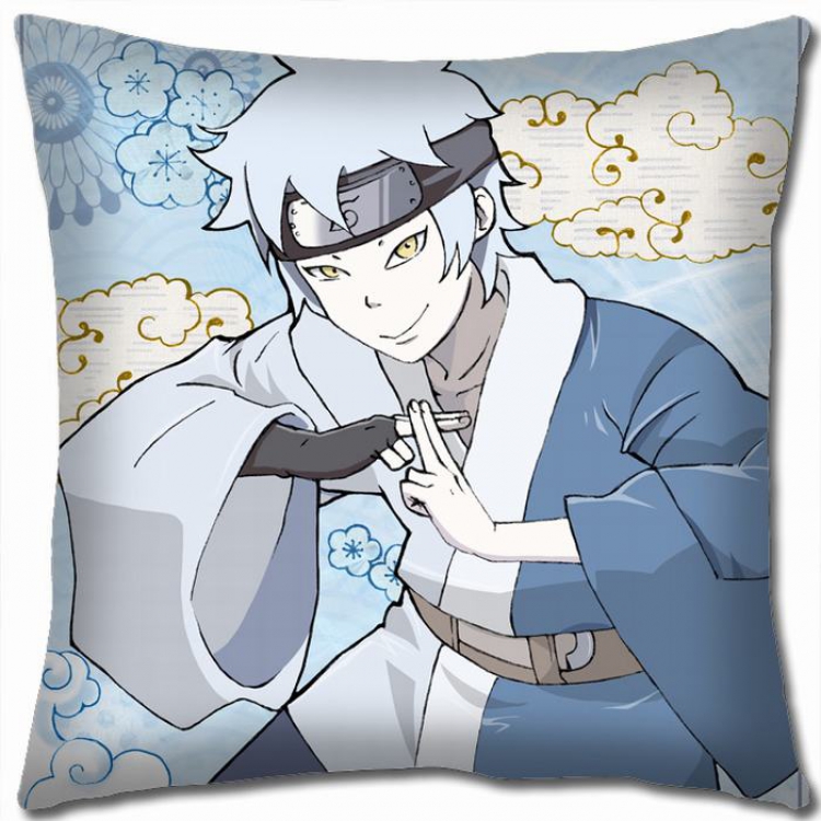 Naruto Double-sided full color Pillow Cushion 45X45CM H7-2 NO FILLING