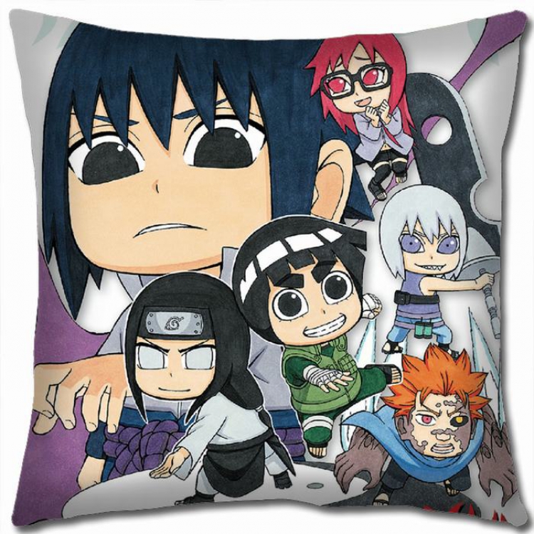 Naruto Double-sided full color Pillow Cushion 45X45CM H7-251 NO FILLING