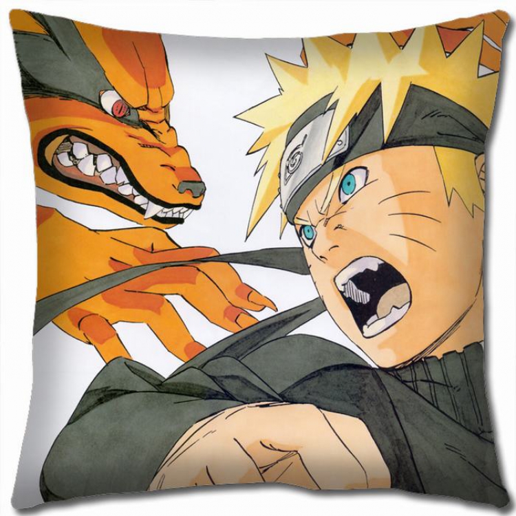 Naruto Double-sided full color Pillow Cushion 45X45CM H7-272 NO FILLING