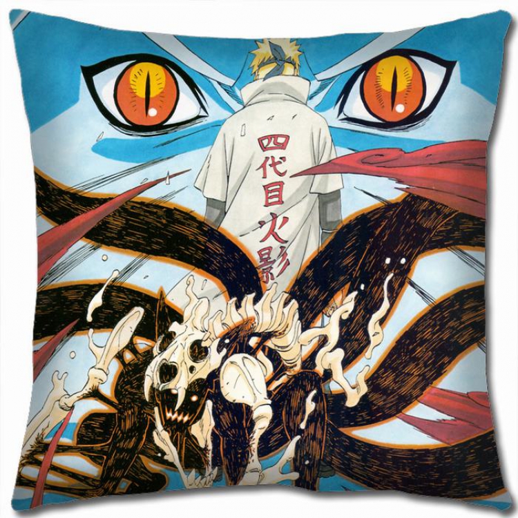 Naruto Double-sided full color Pillow Cushion 45X45CM H7-270 NO FILLING