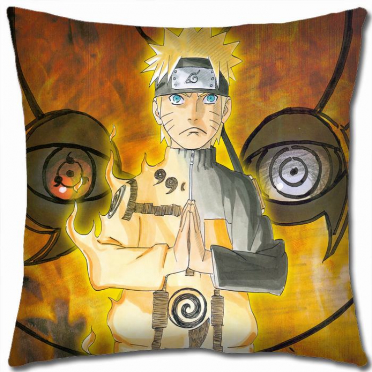 Naruto Double-sided full color Pillow Cushion 45X45CM H7-269 NO FILLING