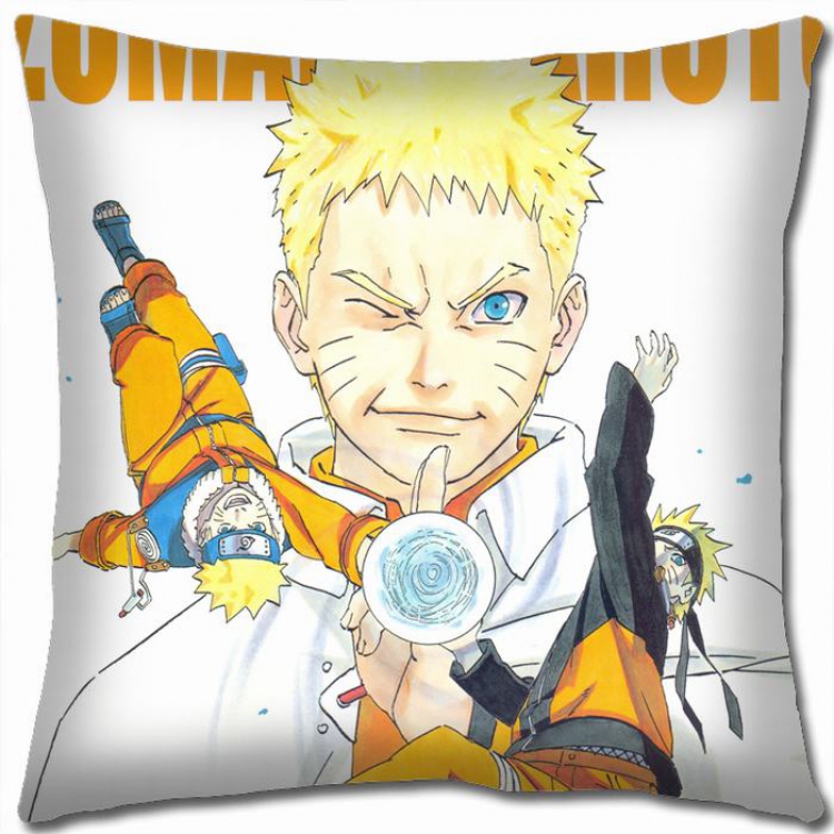 Naruto Double-sided full color Pillow Cushion 45X45CM H7-274A NO FILLING