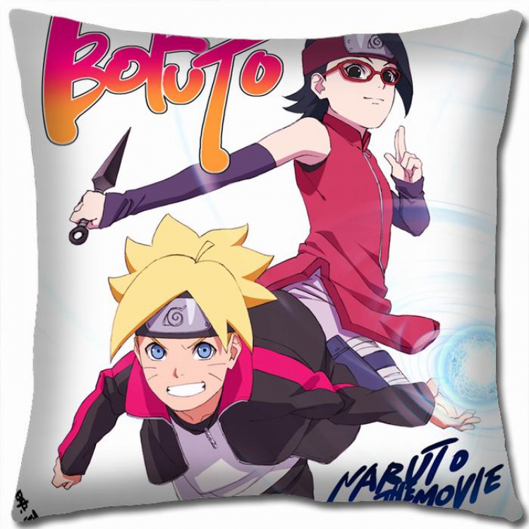 Pillow Naruto Double-sided full color Pillow Cushion 45X45CM H7-278 NO FILLING