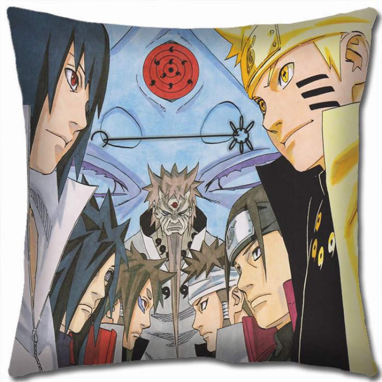 Naruto Double-sided full color Pillow Cushion 45X45CM H7-287 NO FILLING