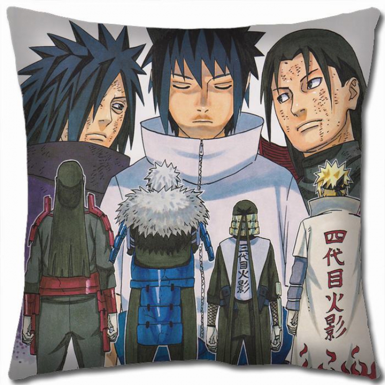 Naruto Double-sided full color Pillow Cushion 45X45CM H7-288 NO FILLING