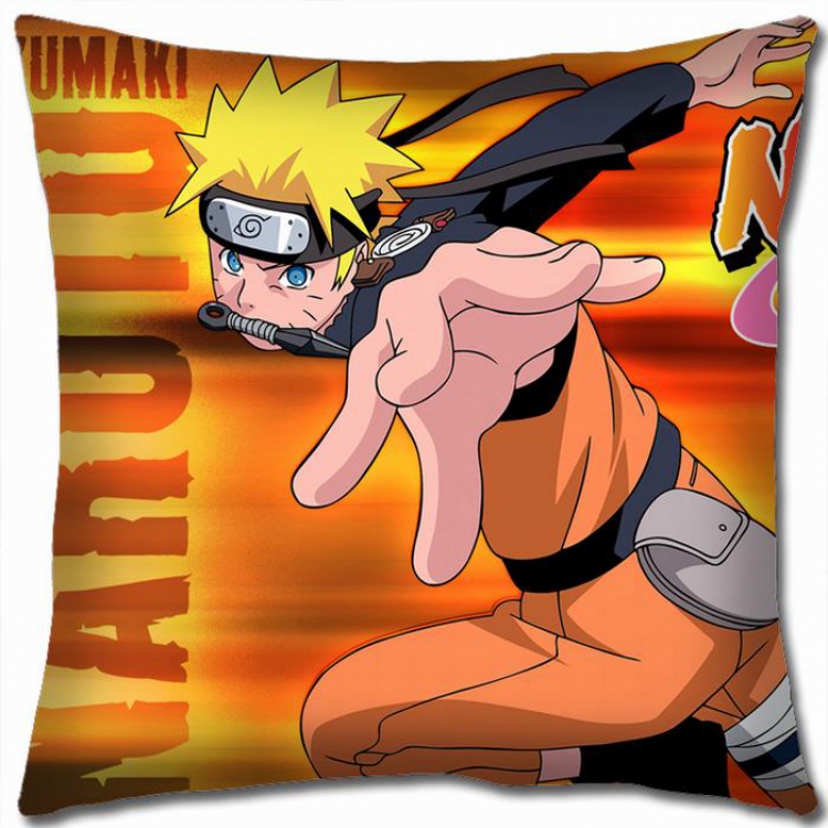 Naruto Double-sided full color Pillow Cushion 45X45CM H7-320 NO FILLING