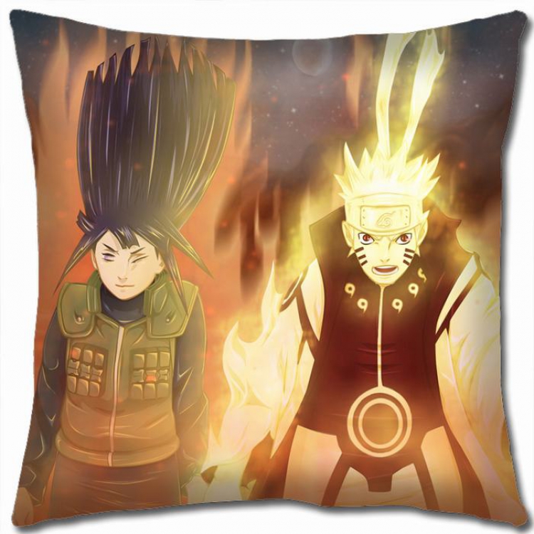 Naruto Double-sided full color Pillow Cushion 45X45CM H7-304 NO FILLING