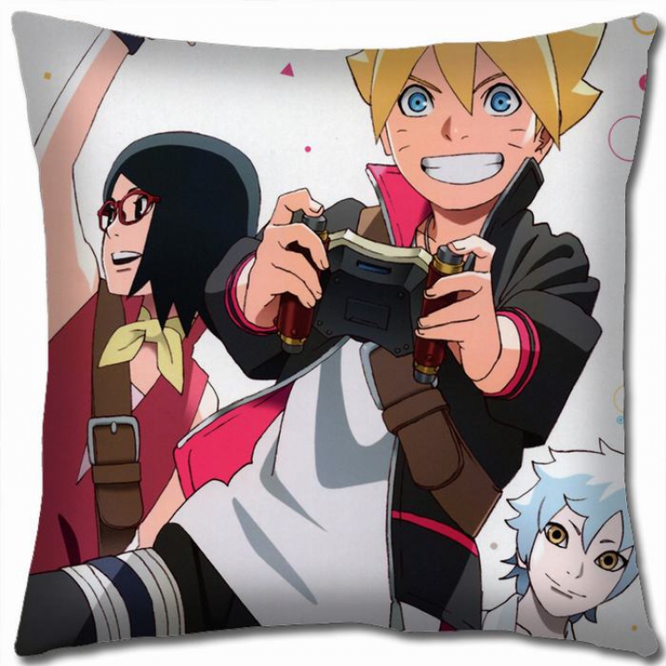Naruto Double-sided full color Pillow Cushion 45X45CM H7-322 NO FILLING