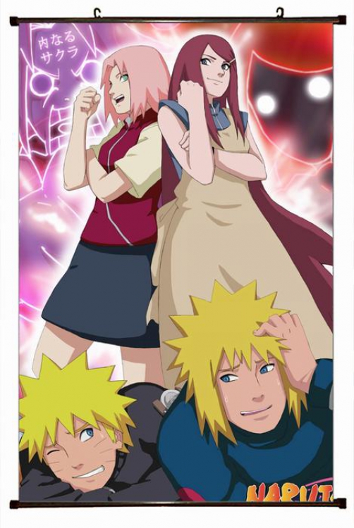 Naruto Plastic pole cloth painting Wall Scroll 60X90CM preorder 3 days H7-195 NO FILLING