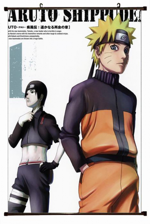 Naruto Plastic pole cloth painting Wall Scroll 60X90CM preorder 3 days H7-207 NO FILLING