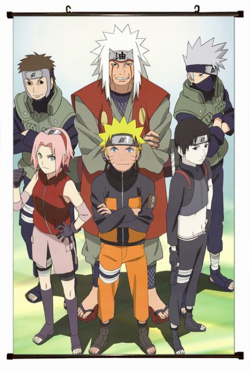 Naruto Plastic pole cloth painting Wall Scroll 60X90CM preorder 3 days H7-203 NO FILLING