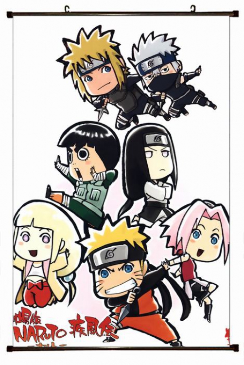 Naruto Plastic pole cloth painting Wall Scroll 60X90CM preorder 3 days H7-239A NO FILLING