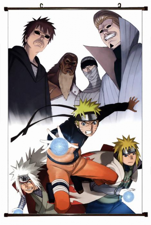 Naruto Plastic pole cloth painting Wall Scroll 60X90CM preorder 3 days H7-240B NO FILLING