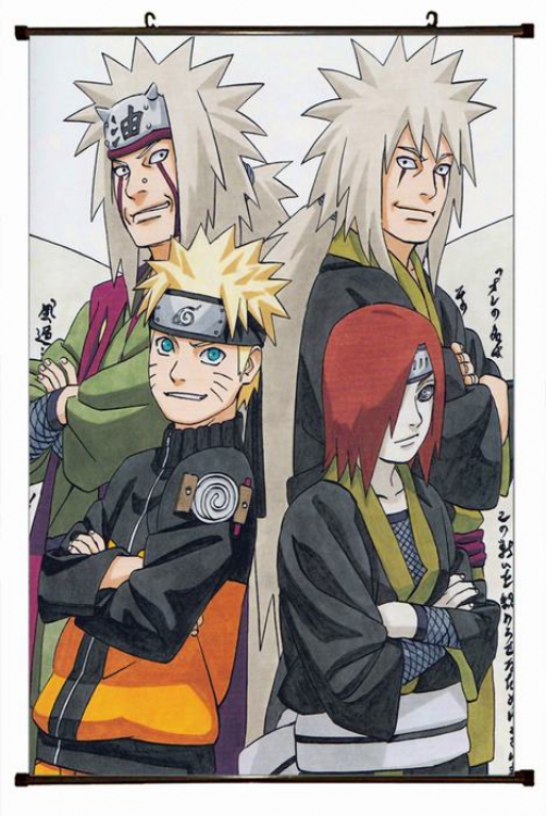 Naruto Plastic pole cloth painting Wall Scroll 60X90CM preorder 3 days H7-255 NO FILLING