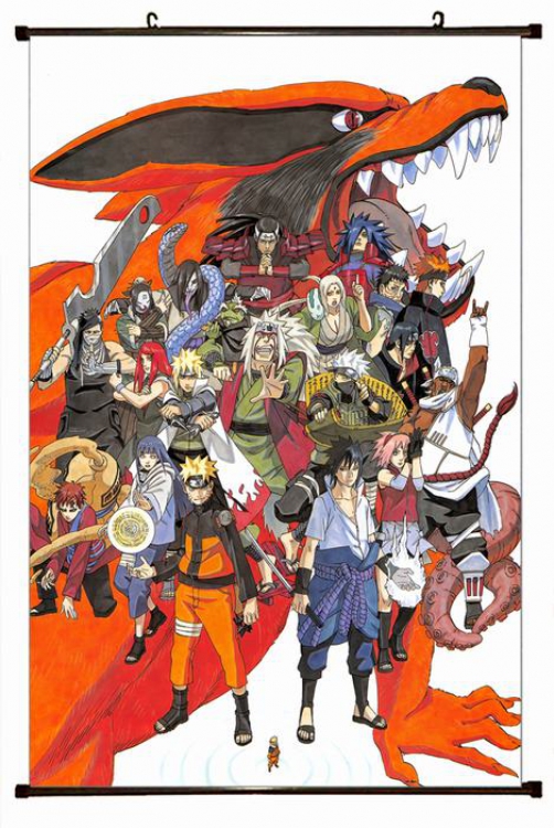 Naruto Plastic pole cloth painting Wall Scroll 60X90CM preorder 3 days H7-254 NO FILLING