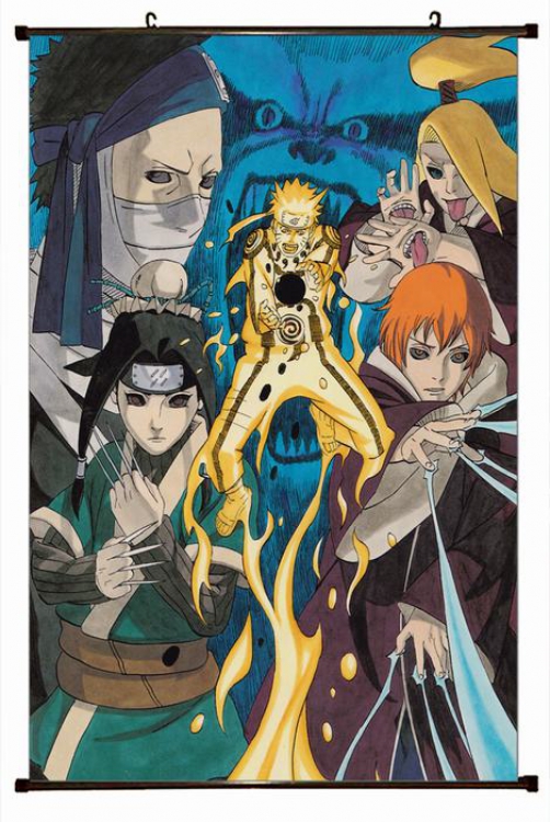 Naruto Plastic pole cloth painting Wall Scroll 60X90CM preorder 3 days H7-263 NO FILLING