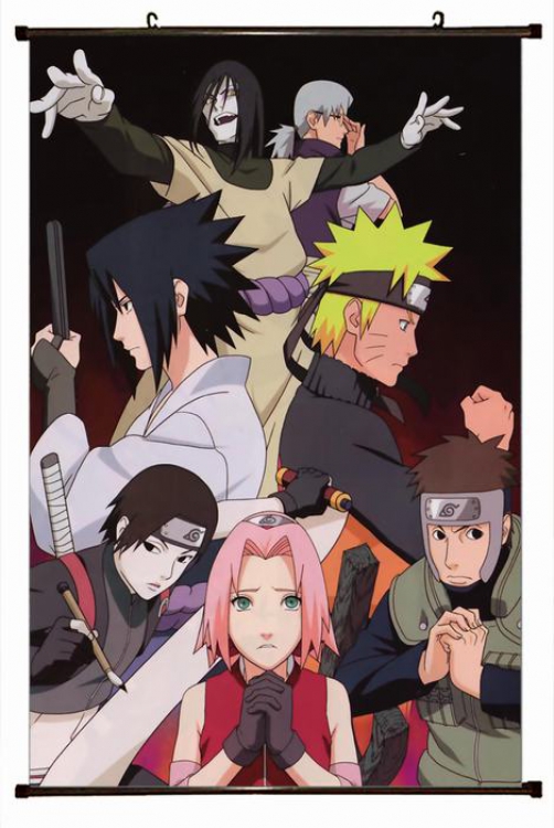 Naruto Plastic pole cloth painting Wall Scroll 60X90CM preorder 3 days H7-302 NO FILLING