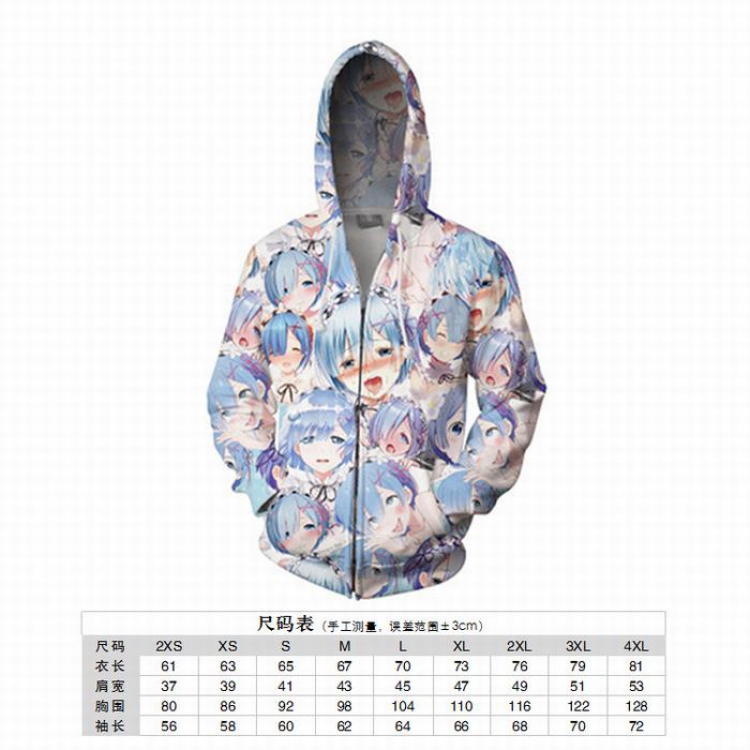  Ahegao Multi-person blue girl Hoodie zipper sweater coat 2XS XS S M L XL 2XL 3XL 4XL price for 2 pcs preorder 3 days