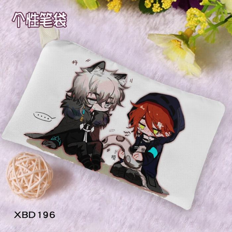 Arknights Anime Oxford cloth pencil case Pencil Bag 12X23CM price for 5 pcs XBD-196