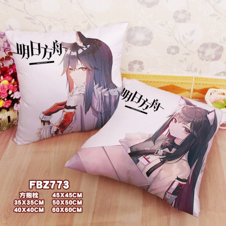 FBZ773-Arknights Square universal double-sided full color pillow cushion 45X45CM