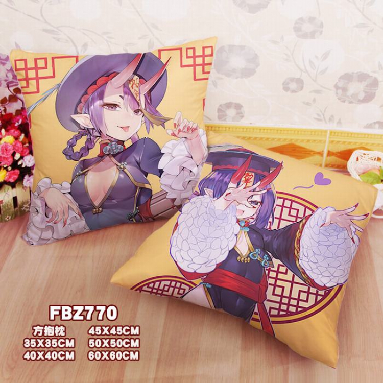 FBZ770-Fate Grand Order Square universal double-sided full color pillow cushion 45X45CM