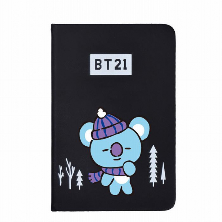 BTS Bear Student diary the scrub notepad notebook 14X9.5CM 109G price for 5 pcs