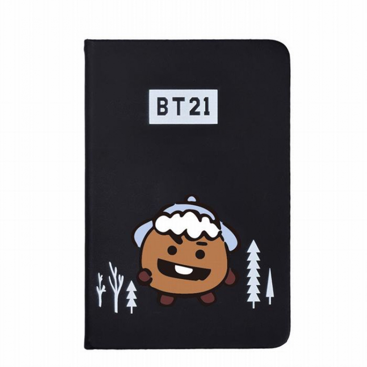 BTS Biscuits Student diary the scrub notepad notebook 14X9.5CM 109G price for 5 pcs