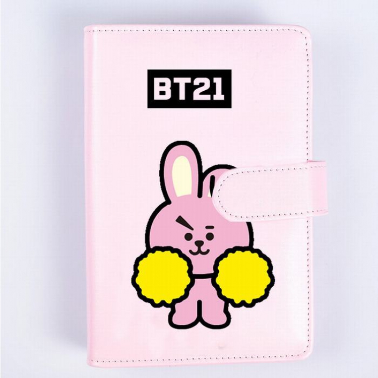 BTS Babbit Pink Candy color notepad notebook 19X13.2CM 326G