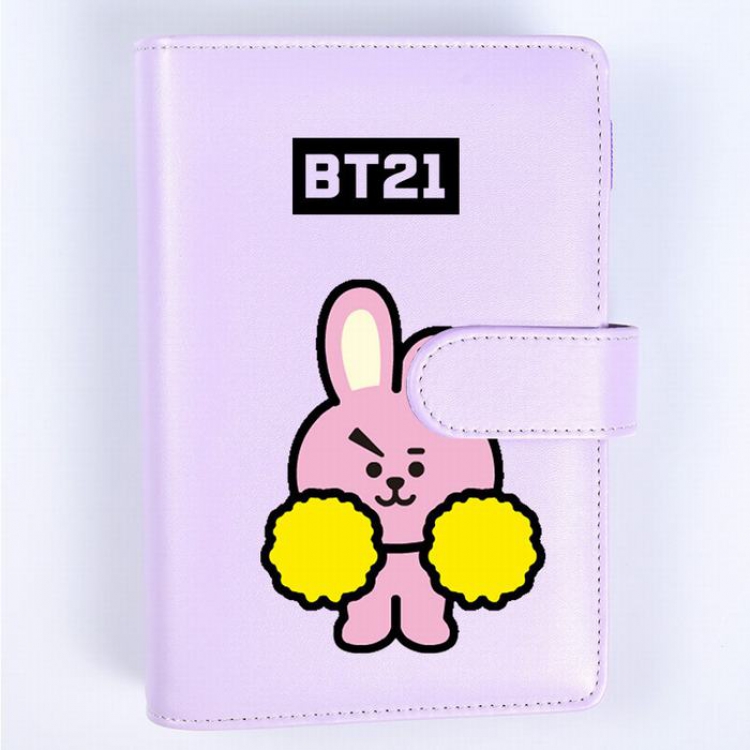 BTS Babbit Purple Candy color notepad notebook 19X13.2CM 326G