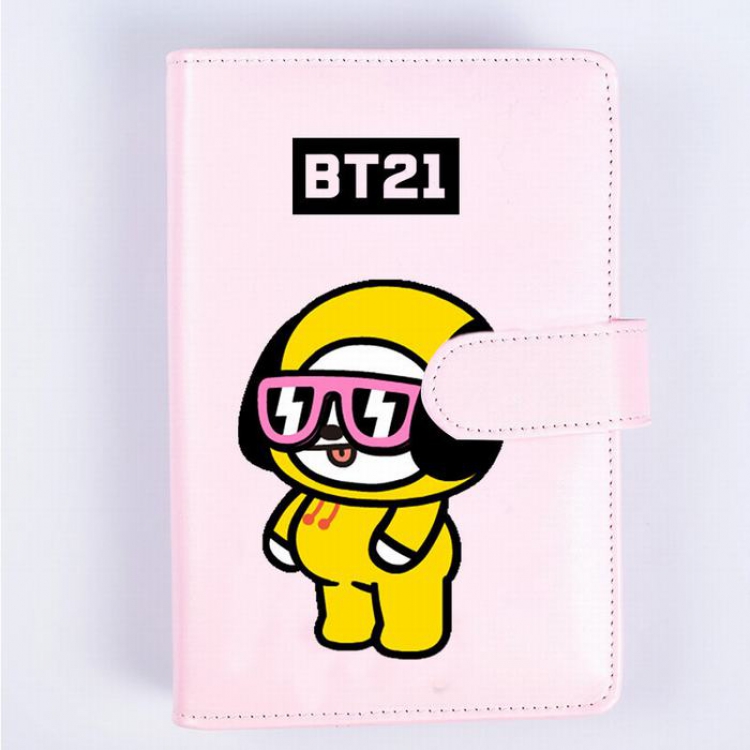 BTS Puppy Pink Candy color notepad notebook 19X13.2CM 326G