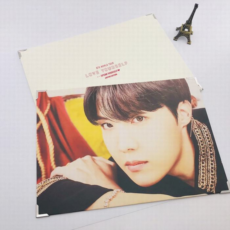 BTS J-HOPE The same frame photo concert photo frame individual package 24X34CM 225G price for 2 pcs